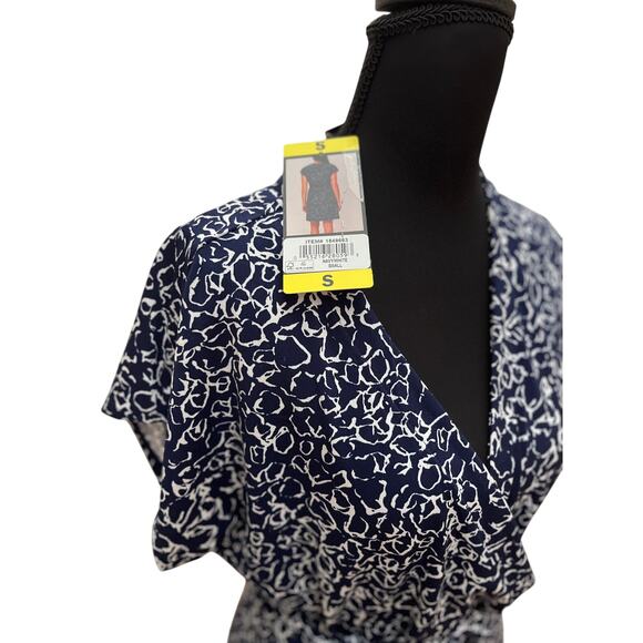 Nicole Miller Faux Wrap Dress (Size SM) - NWT - Picture 7 of 7